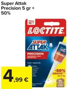 Carrefour Express Super Attak Precision 5 gr + 50% offerta
