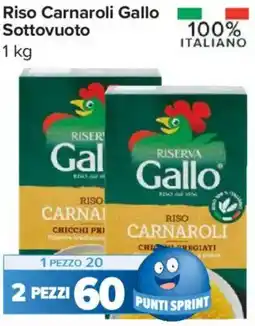 Carrefour Express Riso Carnaroli Gallo Sottovuoto offerta