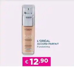 Acqua & Sapone L'oréal accord parfait fondotinta offerta
