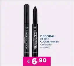 Acqua & Sapone Deborah 24 ore color power ombretto offerta