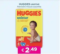 Acqua & Sapone HUGGIES UNISTAR Pannolini offerta