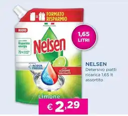 Acqua & Sapone NELSEN Detersivo piatti ricarica offerta