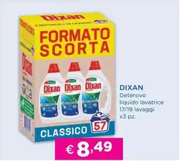 Acqua & Sapone DIXAN Detersivo liquido lavatrice offerta