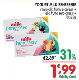D'Ambros Yogurt MILK BENESSERE offerta