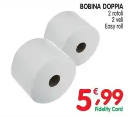 D'Ambros Bobina doppia 2 rotoli 2 veli Easy roll offerta