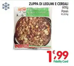 D'Ambros Zuppa di legumi e cereali Paren offerta