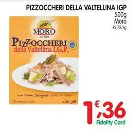 D'Ambros Pizzoccheri della valtellina IGP Moro offerta