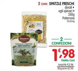D'Ambros 2 conf. spatzle freschi Patamore offerta
