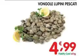D'Ambros Vongole lupini pescati offerta