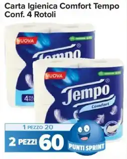 Carrefour Express Carta Igienica Comfort Tempo offerta