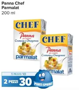 Carrefour Express Panna Chef Parmalat offerta