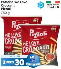 Carrefour Express Patatine We Love Croccanti Pizzoli offerta