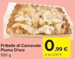 Carrefour Express Frittelle di Carnevale Piuma D'oro offerta