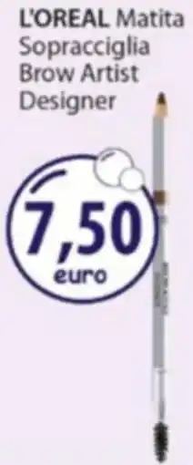 Acqua & Sapone L'OREAL Matita Sopracciglia Brow Artist Designer offerta