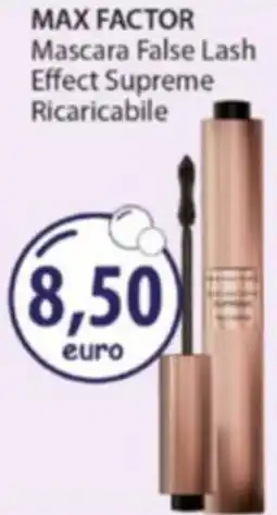 Acqua & Sapone MAX FACTOR Mascara False Lash Effect Supreme Ricaricabile offerta