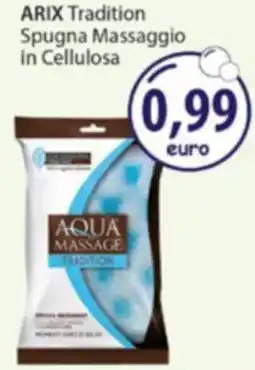 Acqua & Sapone ARIX Tradition Spugna Massaggio in Cellulosa offerta