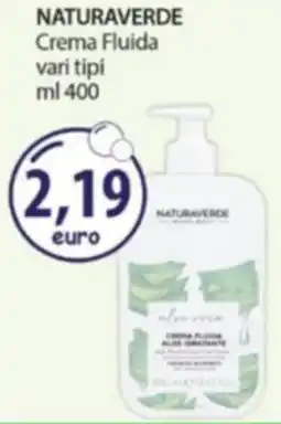 Acqua & Sapone NATURAVERDE Crema Fluida offerta
