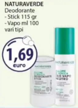 Acqua & Sapone NATURAVERDE Deodorante offerta