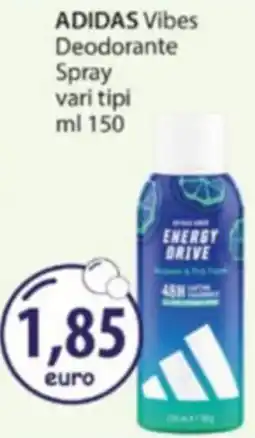 Acqua & Sapone ADIDAS Vibes Deodorante Spray offerta