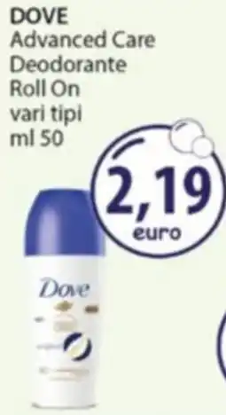 Acqua & Sapone DOVE Advanced Care Deodorante Roll On offerta