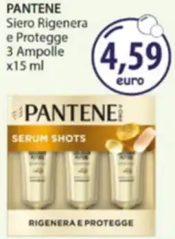 Acqua & Sapone PANTENE Siero Rigenera e Protegge 3 Ampolle offerta