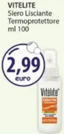 Acqua & Sapone VITELITE Siero Lisciante Termoprotettore offerta