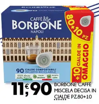 Borbone caffè miscela decisa in cialde