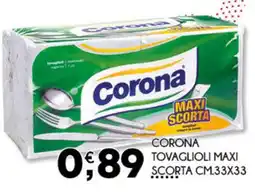 Enne Market Corona tovaglioli maxi scorta offerta