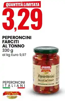 Eurospin Peperoncini farciti al tonno offerta