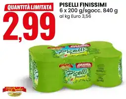 Eurospin Piselli finissimi offerta