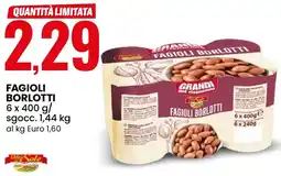 Eurospin Fagioli borlotti offerta