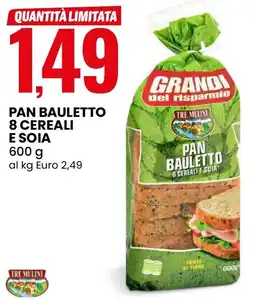 Eurospin Pan bauletto e soia offerta