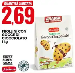 Eurospin Frollini con gocce di ciocciolato offerta