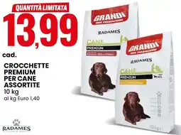 Eurospin Radames crocchette premium per cane offerta