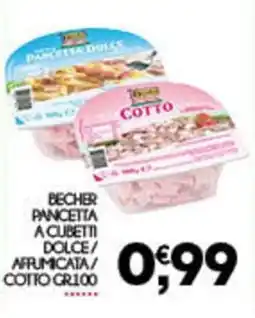 Enne Market Becher pancetta a cubetti dolce/ affumicata/ cotto offerta