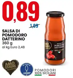 Eurospin Amo essere eccellente salsa di pomodoro datterino offerta