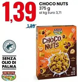 Eurospin Tre mulini choco nuts offerta