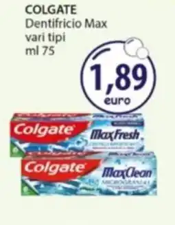 Acqua & Sapone COLGATE Dentifricio Max offerta