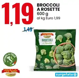 Eurospin Broccoli a rosette offerta