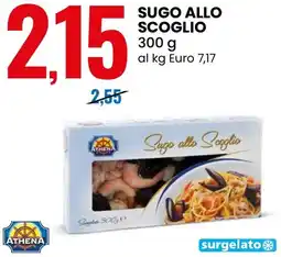 Eurospin Athena sugo allo scoglio offerta