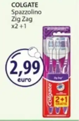 Acqua & Sapone COLGATE Spazzolino Zig Zag offerta