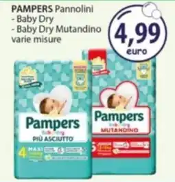 Acqua & Sapone PAMPERS Pannolini - Baby Dry -Baby Dry Mutandino offerta