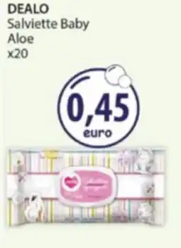 Acqua & Sapone DEALO Salviette Baby Aloe offerta
