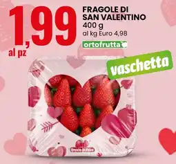 Eurospin Fragole di san valentino offerta