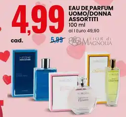 Eurospin Eau de parfum uomo/donna offerta