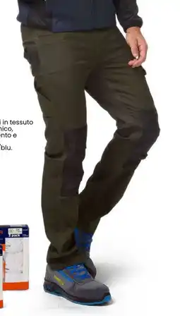 Eurospin Es work pantaloni da lavoro multitasche offerta