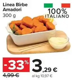 Carrefour Market Linea Birbe Amadori offerta