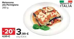 Carrefour Market Melanzane alla Parmigiana offerta
