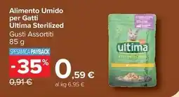 Carrefour Market Alimento Umido per Gatti Ultima Sterilized offerta