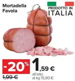 Carrefour Market Mortadella Favola offerta